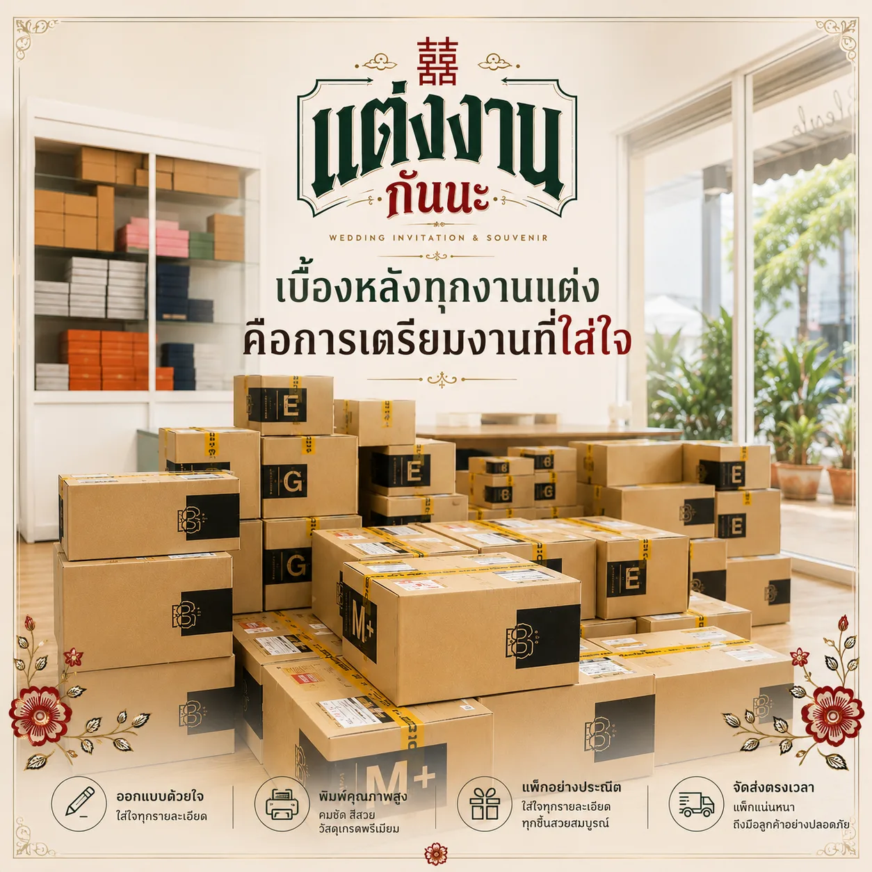 ออกแบบฟรีทุกออเดอร์
